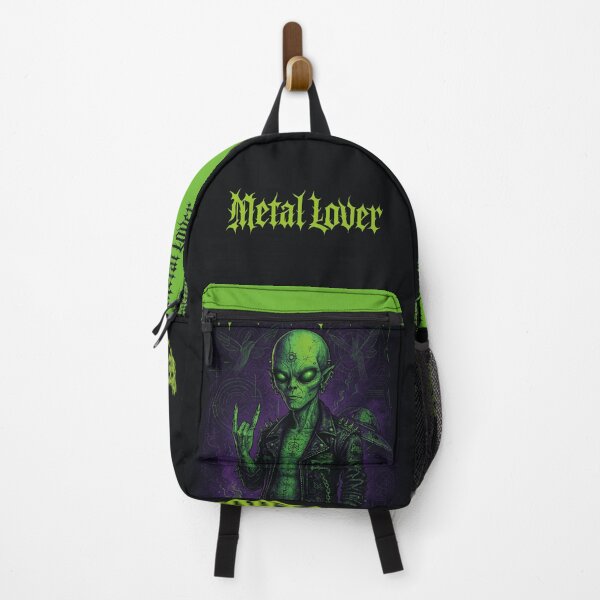 Item preview, Metal Lover – Alien Rocker in Punk Jacket designed and sold by samhelddien.