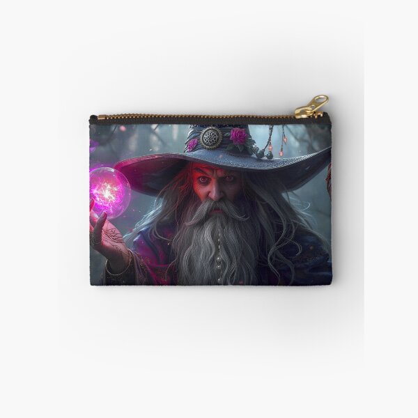 Item preview, The Arcane Archivist – Elder Wizard with Enchanted Crystal Sphere designed and sold by Edenglow Prints & Peculiars.