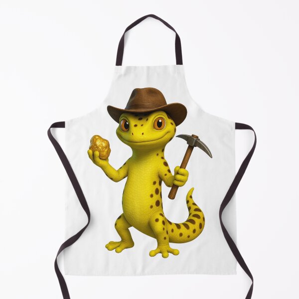 Item preview, Neon Australian Gold Miner Gecko designed and sold by MK-WOOD.