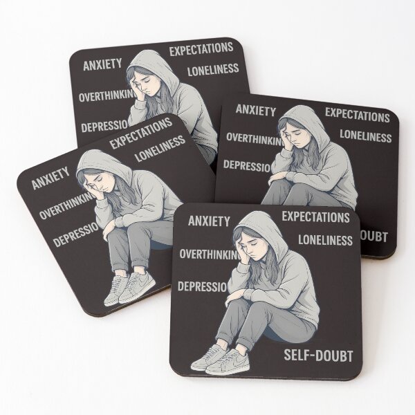 Item preview, Silent Struggles — The Weight She Carries designed and sold by Tadeusz1.