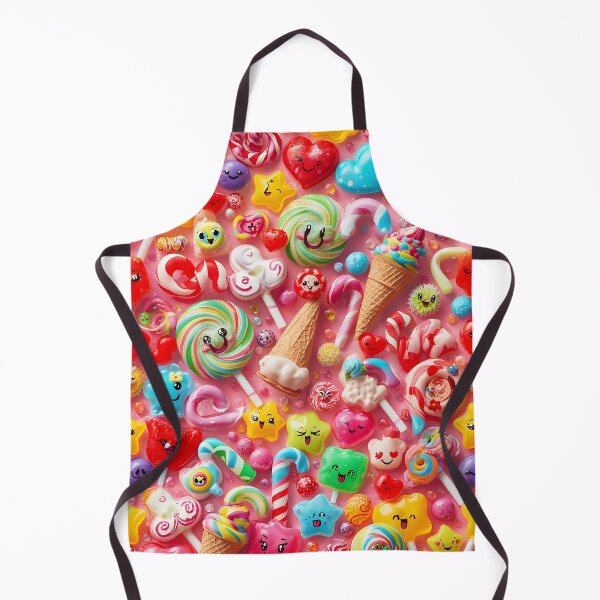 Item preview, Super Sweet Kawaii Candies and Ice Cream Cones Pattern designed and sold by MoonlitDoodles1.