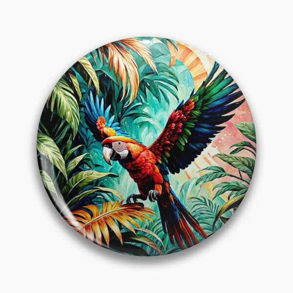 Item preview, Tropical Scarlet Macaw designed and sold by Helios Be. Lavsh.
