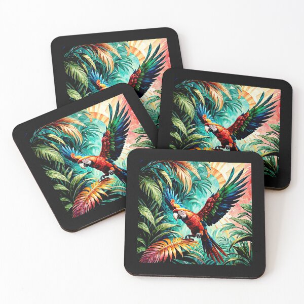 Item preview, Tropical Scarlet Macaw designed and sold by Helios Be. Lavsh.