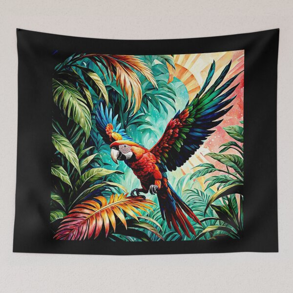 Item preview, Tropical Scarlet Macaw designed and sold by Helios Be. Lavsh.