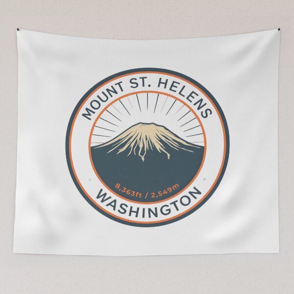 Item preview, Mount St. Helens - Washington designed and sold by GoodOldVintage.