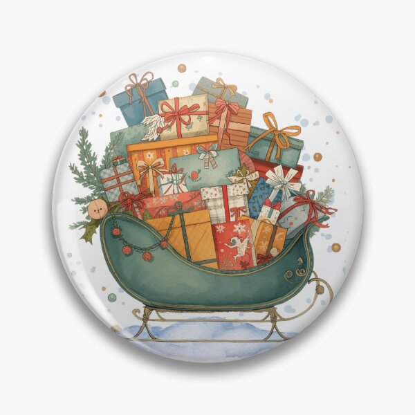 Item preview, Santa Sleight Christmas Gifts  designed and sold by colorleafz.