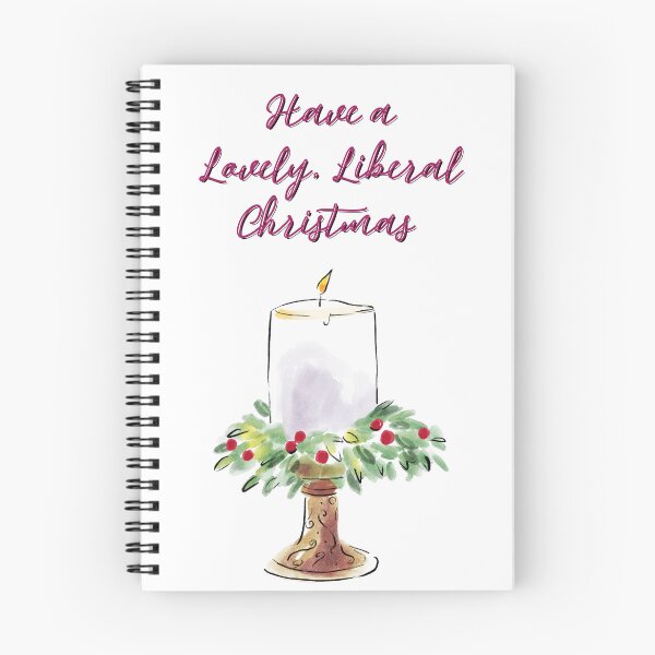 Item preview, Have a Lovely, Liberal Christmas  designed and sold by SimpleatHeart.