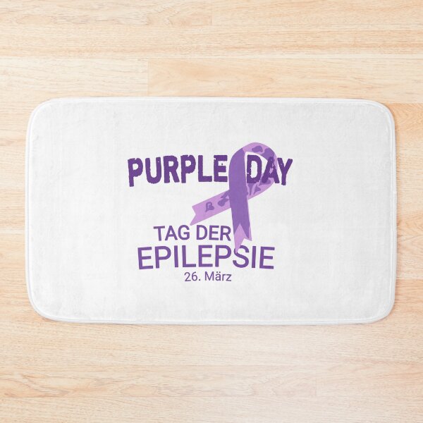 Item preview, Epilepsy Day Purple Ribbon designed and sold by vibeno1.
