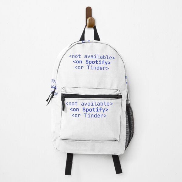 Item preview, Not available on Spotify rr Tinder | funny coding design | programmer gift designed and sold by CarolynT95.