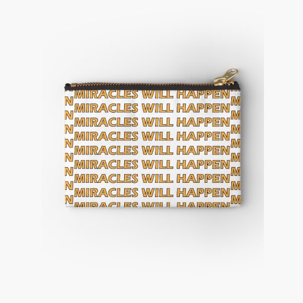 Item preview, miracles will happen designed and sold by Positive Mindzet!.