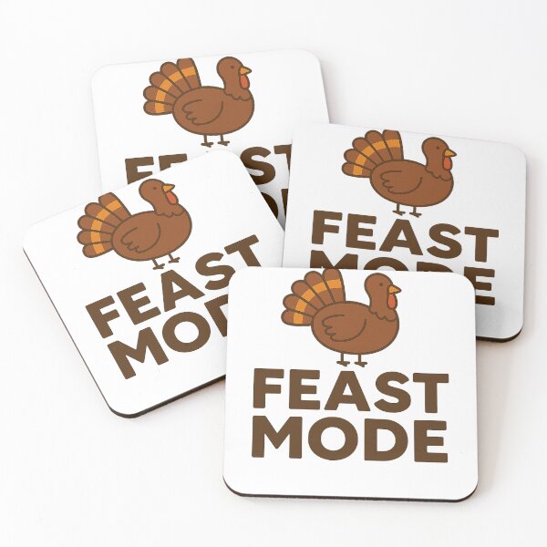 Item preview, Feast Mode Thanksgiving Design designed and sold by Endorphin Ink.