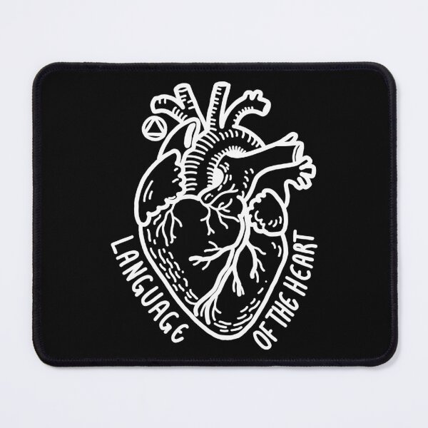 Item preview, Language of the Heart (White) designed and sold by veampleo.