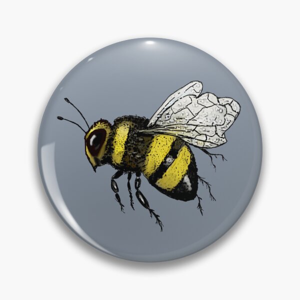 Item preview, Bumble Bee Flying, Insect Illustration designed and sold by JoyfulWhimsy.