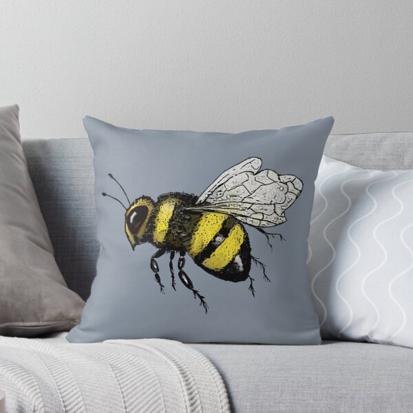 Item preview, Bumble Bee Flying, Insect Illustration designed and sold by JoyfulWhimsy.
