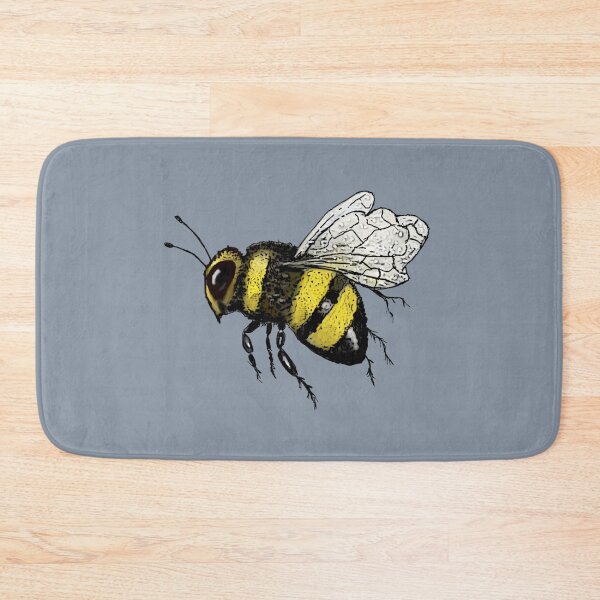 Item preview, Bumble Bee Flying, Insect Illustration designed and sold by JoyfulWhimsy.