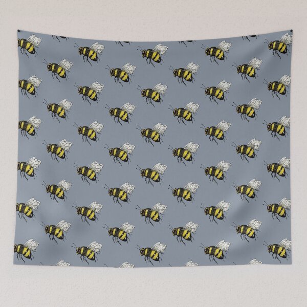 Item preview, Bumble Bee Flying, Insect Illustration designed and sold by JoyfulWhimsy.