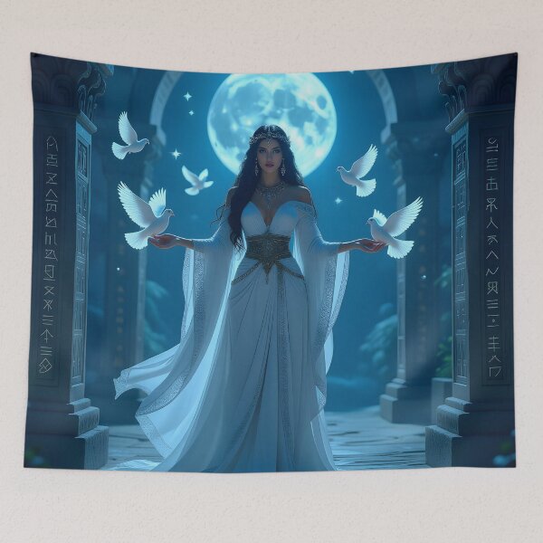 Item preview, Astarte in Moonlight – Wings of Devotion designed and sold by yosmosverse .