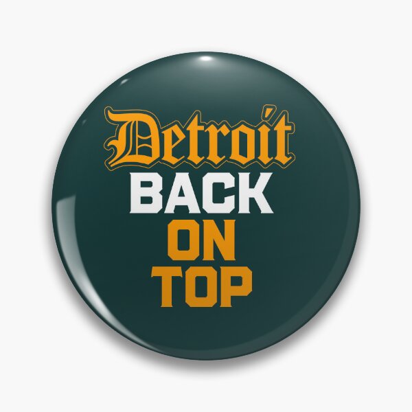 Item preview, Detroit Back on Top – Bold Motor City Comeback - Design Celebrating Detroit Pride designed and sold by kreativelee Designs.