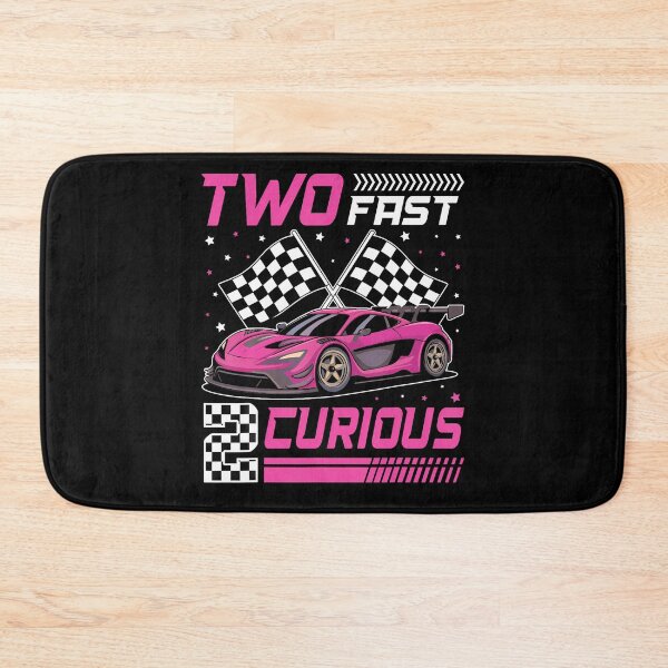 Item preview, Girl Race Car Birthday Decorations Two Fast 2 Curious 2Nd designed and sold by MadalynKiehn.