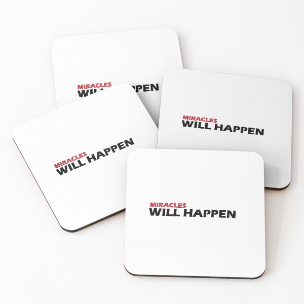 Item preview, miracles will happen designed and sold by Positive Mindzet!.