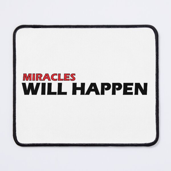Item preview, miracles will happen designed and sold by Positive Mindzet!.