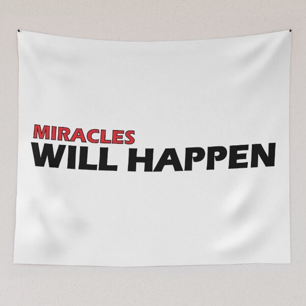 Item preview, miracles will happen designed and sold by Positive Mindzet!.