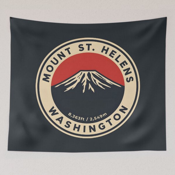 Item preview, Mount St. Helens - Washington designed and sold by GoodOldVintage.