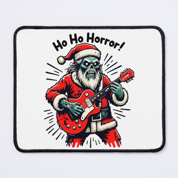 Item preview, Zombie Santa Claus Playing Electric Guitar designed and sold by NightTimeJ.