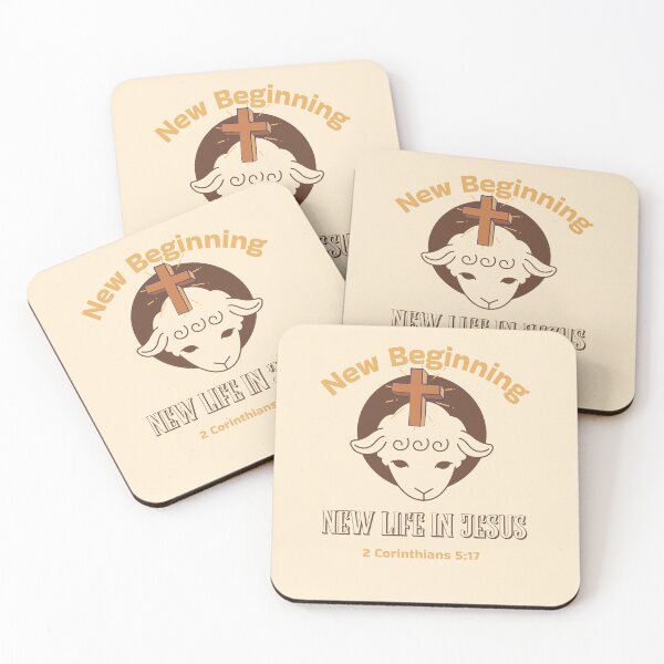 Item preview, New Beginning | New Life In Jesus | 2 Corinthians 5:17  designed and sold by Mrs. Kizzy Gillis Heavenly-Merch.