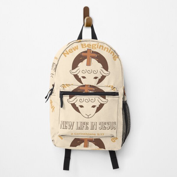Item preview, New Beginning | New Life In Jesus | 2 Corinthians 5:17 designed and sold by Mrs. Kizzy Gillis Heavenly-Merch.