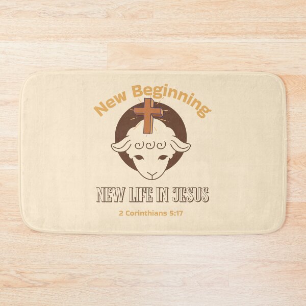 Item preview, New Beginning | New Life In Jesus | 2 Corinthians 5:17  designed and sold by Mrs. Kizzy Gillis Heavenly-Merch.