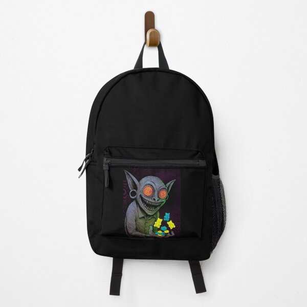 Item preview, Candy Trip Goblin – Psytrance Guardian of Gummy Bears designed and sold by DarkSpaceVibes.