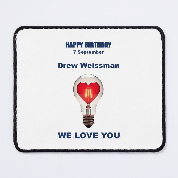 Item preview, Tribute to Drew Weissman — 7 September designed and sold by ariksworld.