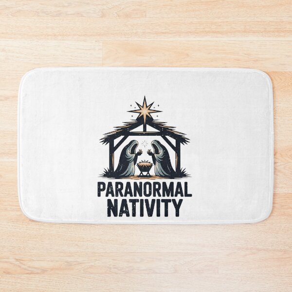Item preview, Paranormal Ghost Nativity Funny Christmas Pun Joke designed and sold by elderberry.