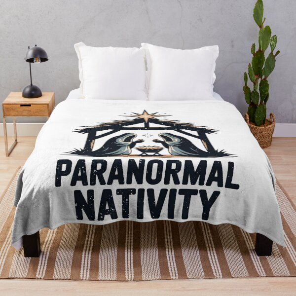 Item preview, Paranormal Ghost Nativity Funny Christmas Pun Joke designed and sold by elderberry.