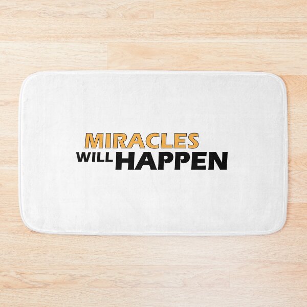 Item preview, miracles will happen designed and sold by Positive Mindzet!.