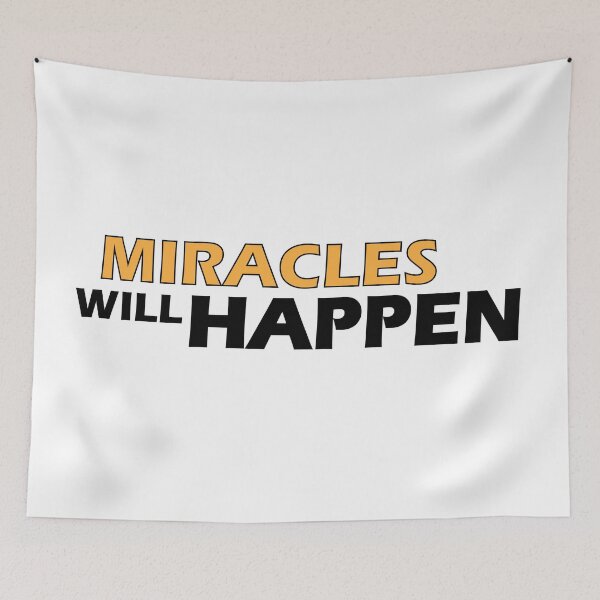 Item preview, miracles will happen designed and sold by Positive Mindzet!.