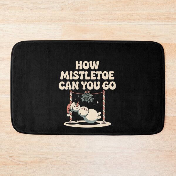 Item preview, How Mistletoe Can You Go Funny Christmas Pun Joke designed and sold by elderberry.