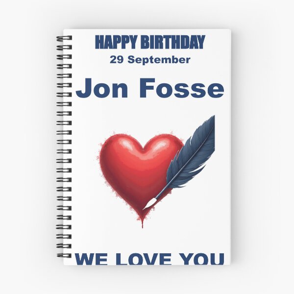 Artikelvorschau, Hommage an Jon Fosse – 29. September entworfen und verkauft von ariksworld.