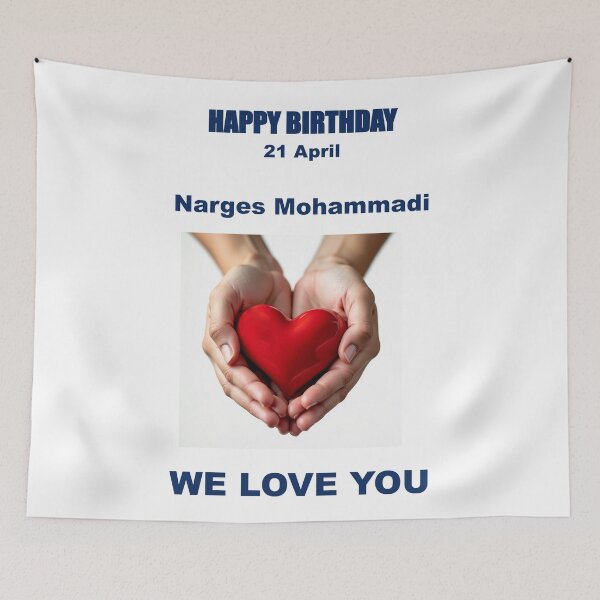 Item preview, Tribute to Narges Mohammadi  — 21 April designed and sold by ariksworld.