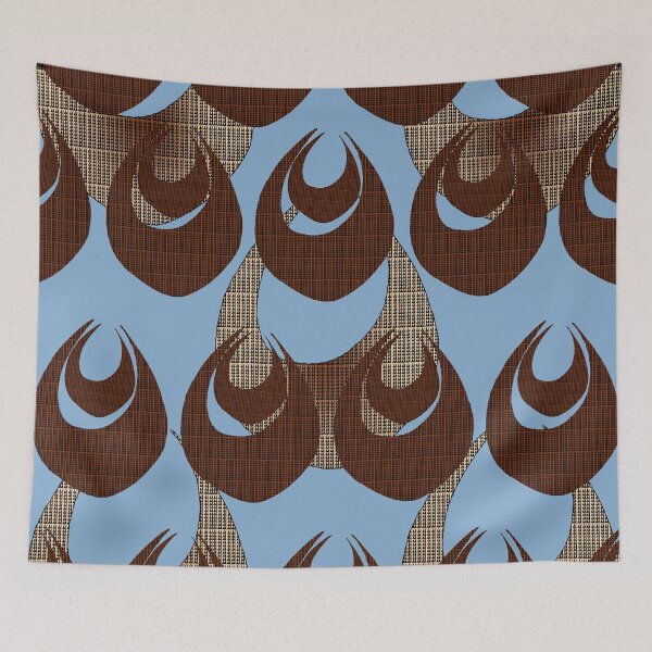Item preview, Kino Wahine Mama Blue designed and sold by RachaelRayArt.