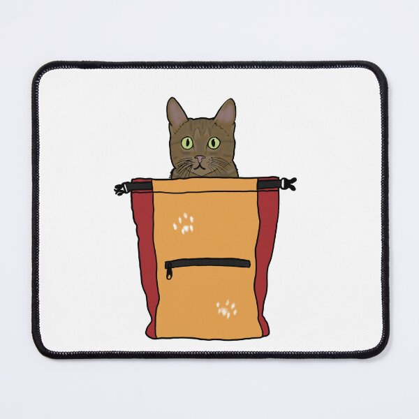 Item preview, Brown Tabby Cat in Chalk Bucket designed and sold by Haylee Climbs.