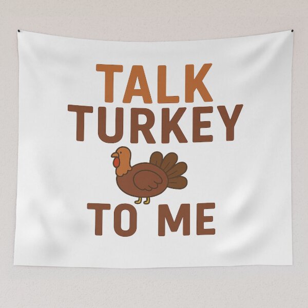 Item preview, Talk Turkey To Me designed and sold by Endorphin Ink.