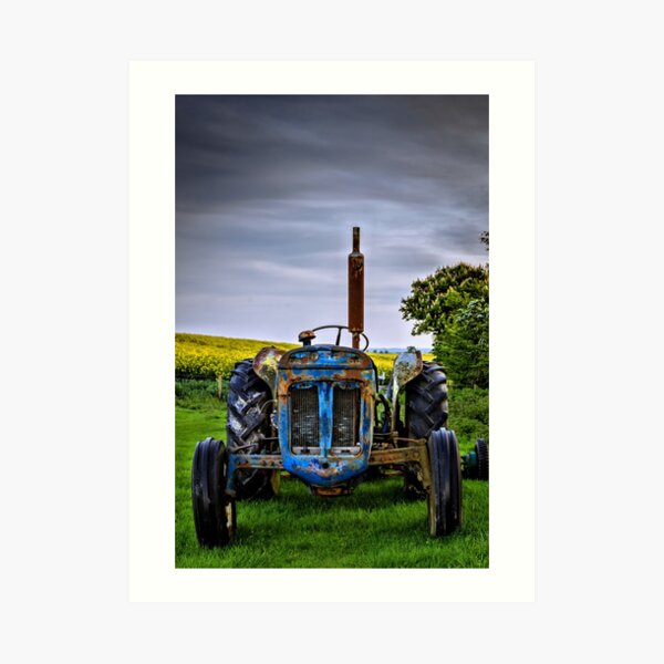 Tractor Art Print