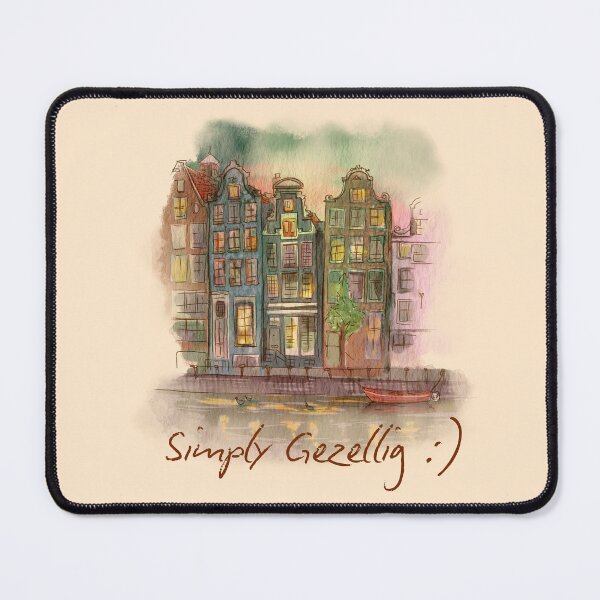 Item preview, Simply Gezellig – Netherlands Cozy Humor Design designed and sold by DanniDan.