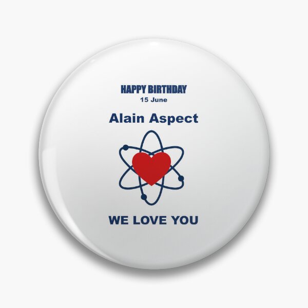 Item preview, Tribute to Alain Aspect  — 15 June designed and sold by ariksworld.