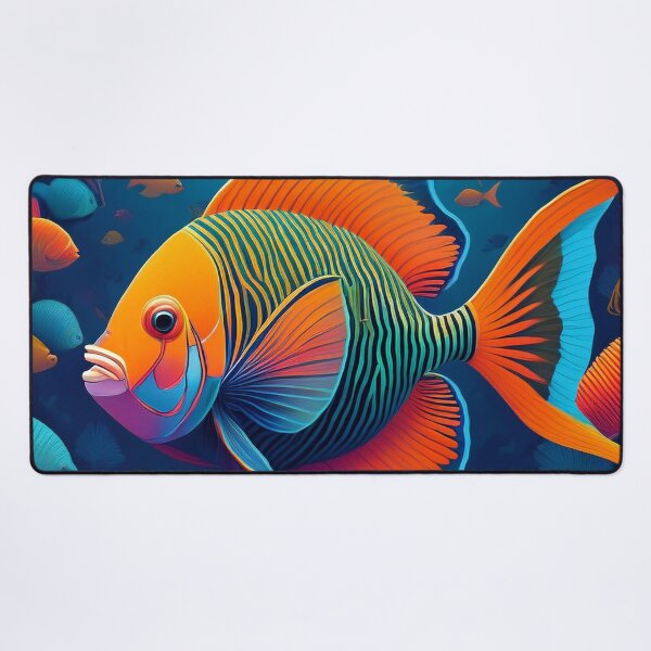 Item preview, Vibrant Coral Cascade - Tropical Fish designed and sold by RockitBaby.