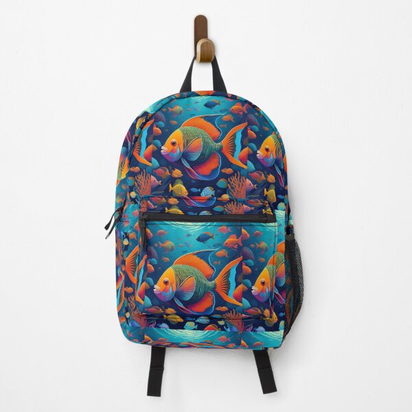 Item preview, Vibrant Coral Cascade - Tropical Fish designed and sold by RockitBaby.