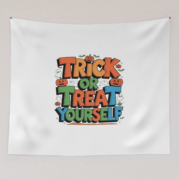 Item preview, Trick or Treat Yourself - Halloween designed and sold by ArtzyFlow.