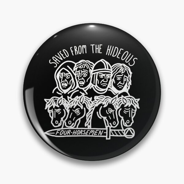 Item preview, The Hideous Four Horsemen (white) designed and sold by veampleo.